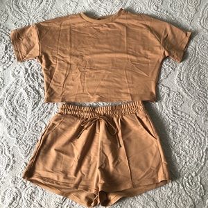 Tshirt and Shorts Lounge Set